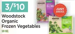 Heinen's Woodstock Organic Frozen Vegetables offer