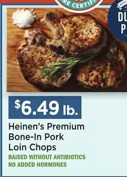 Heinen's Heinen's Premium Bone-In Pork Loin Chops offer