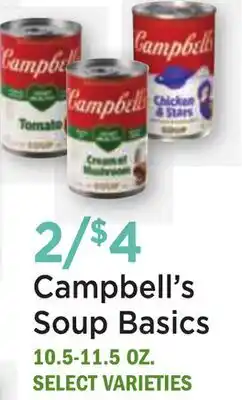 Heinen's Campbell's Soup Basics offer