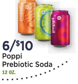 Heinen's Poppi Prebiotic Soda offer