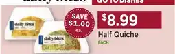 Heinen's Half Quiche offer