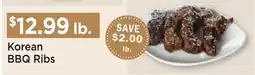 Heinen's Korean BBQ Ribs offer