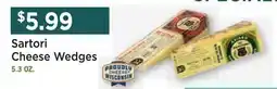 Heinen's Sartori Cheese Wedges offer