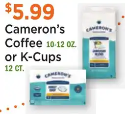 Heinen's Cameron's Coffee 10-12 OZ. or K-Cups 12 CT offer