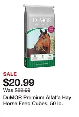 Tractor Supply Company DuMOR Premium Alfalfa Hay Horse Feed Cubes, 50 lb offer