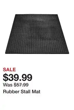 Tractor Supply Company Rubber Stall Mat offer