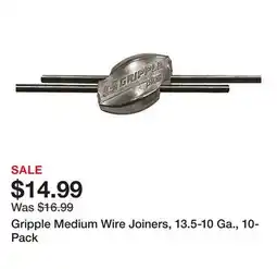 Tractor Supply Company Gripple Medium Wire Joiners, 13.5-10 Ga., 10-Pack offer