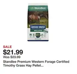 Tractor Supply Company Standlee Premium Western Forage Certified Timothy Grass Hay Pellet Horse Feed, 40 lb offer