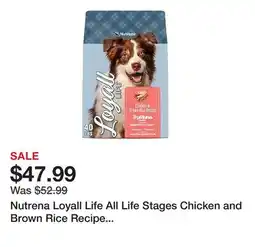 Tractor Supply Company Nutrena Loyall Life All Life Stages Chicken and Brown Rice Recipe Dry Dog Food, 40 lb. Bag offer