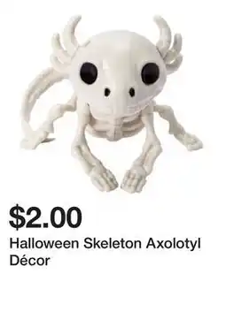 Five Below Halloween Skeleton Axolotyl Décor offer