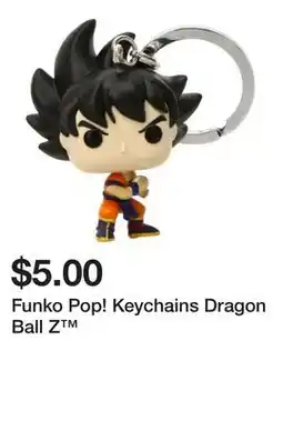 Five Below Funko Pop! Keychains Dragon Ball Z offer