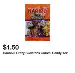 Five Below Haribo Crazy Skeletons Gummi Candy 4oz offer