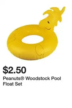 Five Below Peanuts Woodstock Pool Float Set offer