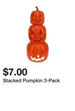 Five Below Stacked Pumpkin 3-Pack offer