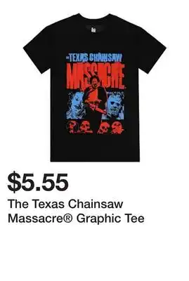 Five Below The Texas Chainsaw Massacre Graphic Tee offer
