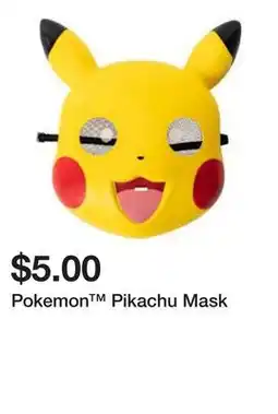 Five Below Pokemon Pikachu Mask offer