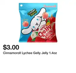 Five Below Cinnamoroll Lychee Gelly Jelly 1.4oz offer