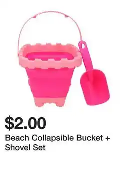 Five Below Beach Collapsible Bucket + Shovel Set offer