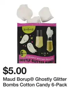 Five Below Maud Borup Ghostly Glitter Bombs Cotton Candy 6-Pack offer