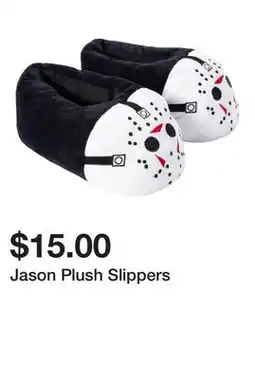 Five Below Jason Plush Slippers offer