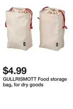 Ikea GULLRISMOTT Food storage bag, for dry goods offer