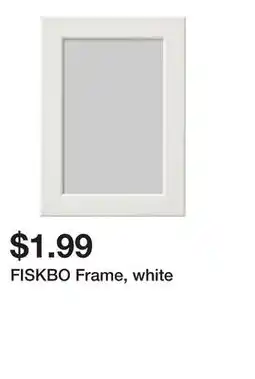 Ikea FISKBO Frame, white offer