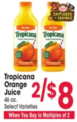 Jewel-Osco Tropicana Orange Juice 46oz offer