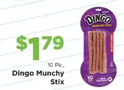 Homeland Market Dingo Munchy Stix offer