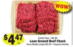 Sellers Bros Lean Ground Beef Chuck offer
