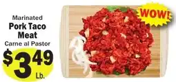 Sellers Bros Marinated Pork Taco Meat offer