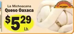 Sellers Bros La Michoacana Queso Oaxaca offer