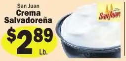 Sellers Bros San Juan Crema Salvadoreña offer