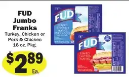 Sellers Bros Fud jumbo franks offer