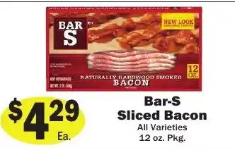 Sellers Bros Bar-S Sliced Bacon offer