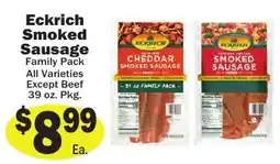 Sellers Bros Eckrich smoked sausage offer