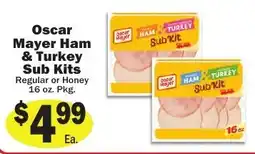 Sellers Bros Oscar Mayer Ham & Turkey Sub Kits offer