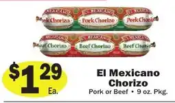 Sellers Bros El Mexicano Chorizo offer