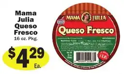 Sellers Bros Mama Julia Queso Fresco offer