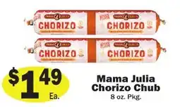 Sellers Bros Mama Julia Chorizo Chub offer