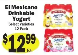 Sellers Bros El Mexicano Drinkable Yogurt offer