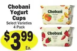 Sellers Bros Chobani Yogurt Cups offer