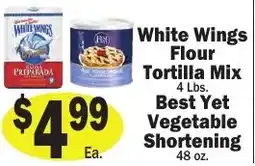 Sellers Bros White Wings Flour Tortilla Mix offer