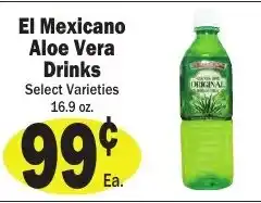 Sellers Bros El Mexicano aloe vera drinks offer