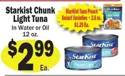 Sellers Bros Starkist chunk light tuna offer