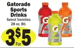 Sellers Bros Gatorade Sports Drinks offer