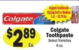 Sellers Bros Colgate toothpaste offer