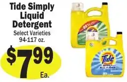 Sellers Bros Tide Simply Liquid Detergent offer