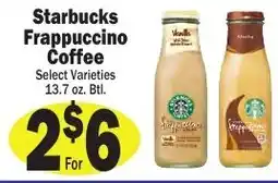 Sellers Bros Starbucks Frappuccino Coffee offer