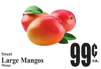 Sweet Large Mangos Mango