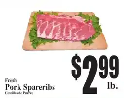 Baja Ranch Fresh Pork Spareribs offer